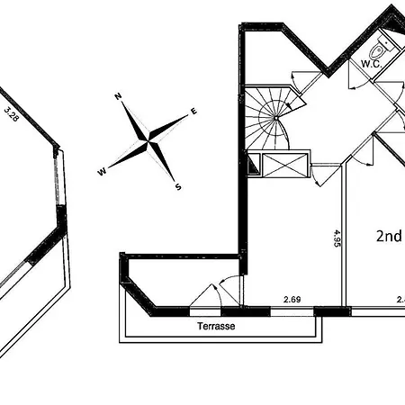 アパート Guestready - Charming Family Duplex With A Terrace パリ